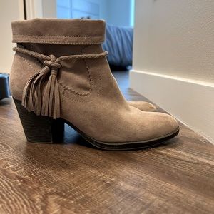 Tassel booties